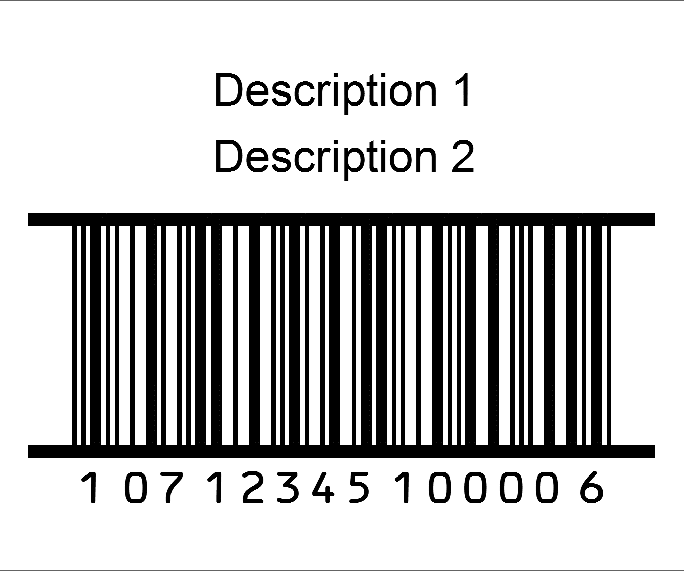 Click to order layout