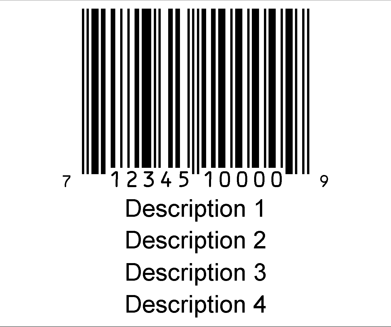 Click to order layout