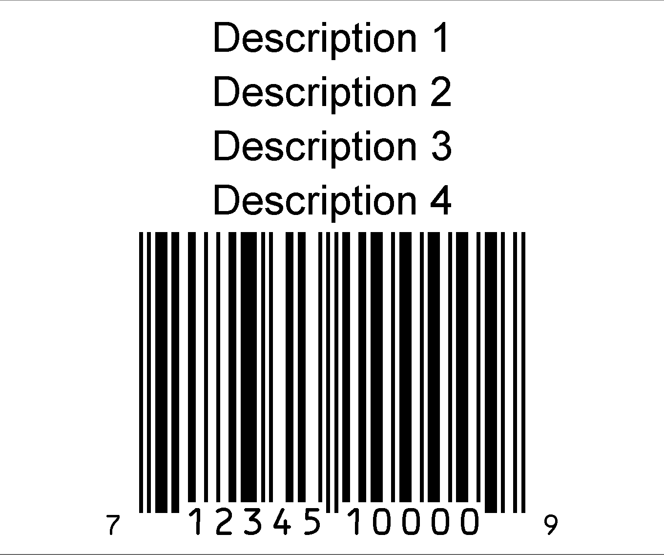 Click to order layout