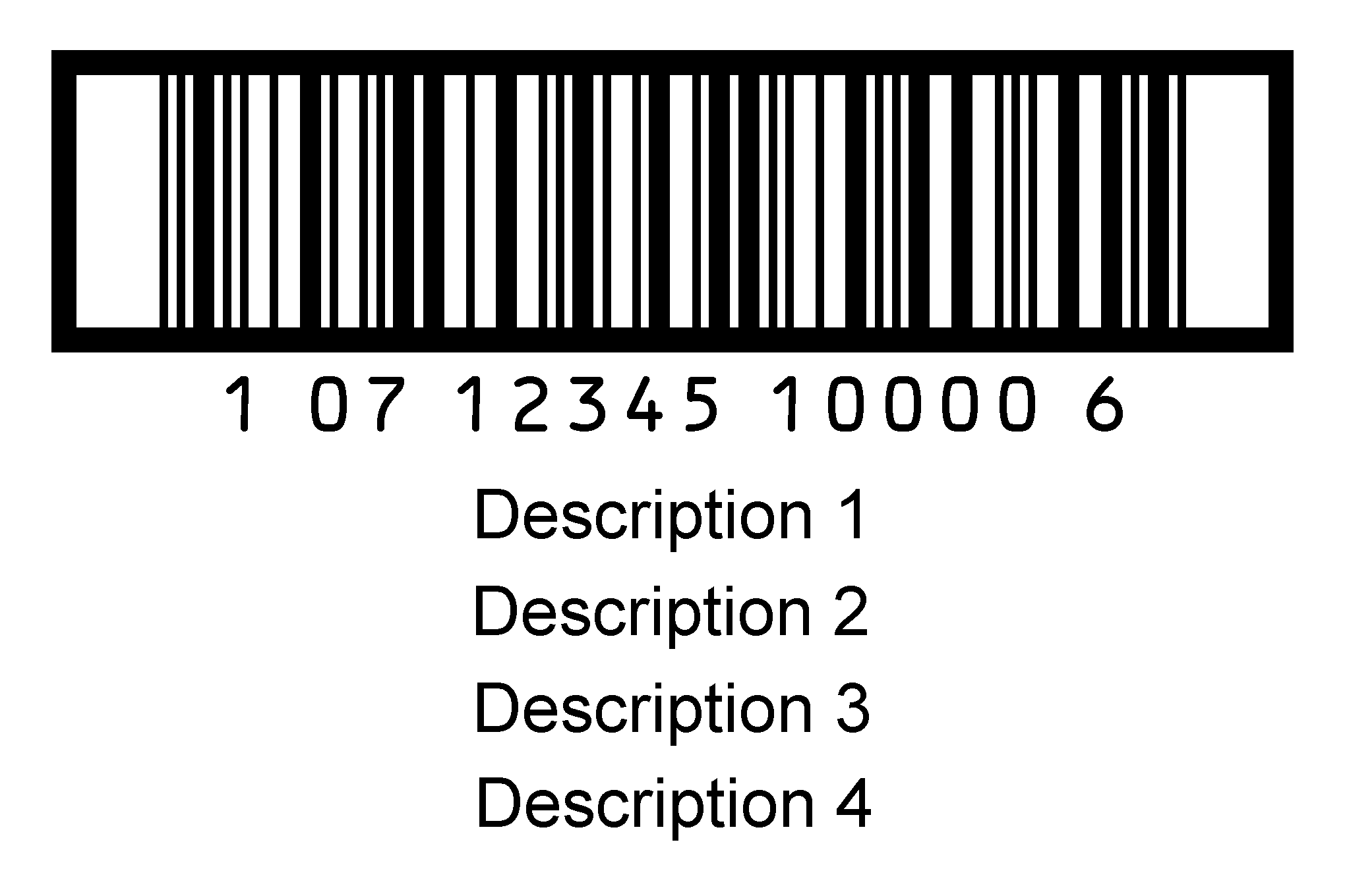 Click to order layout