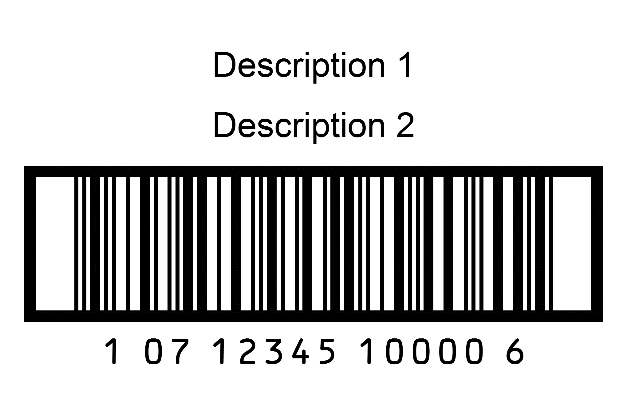 Click to order layout